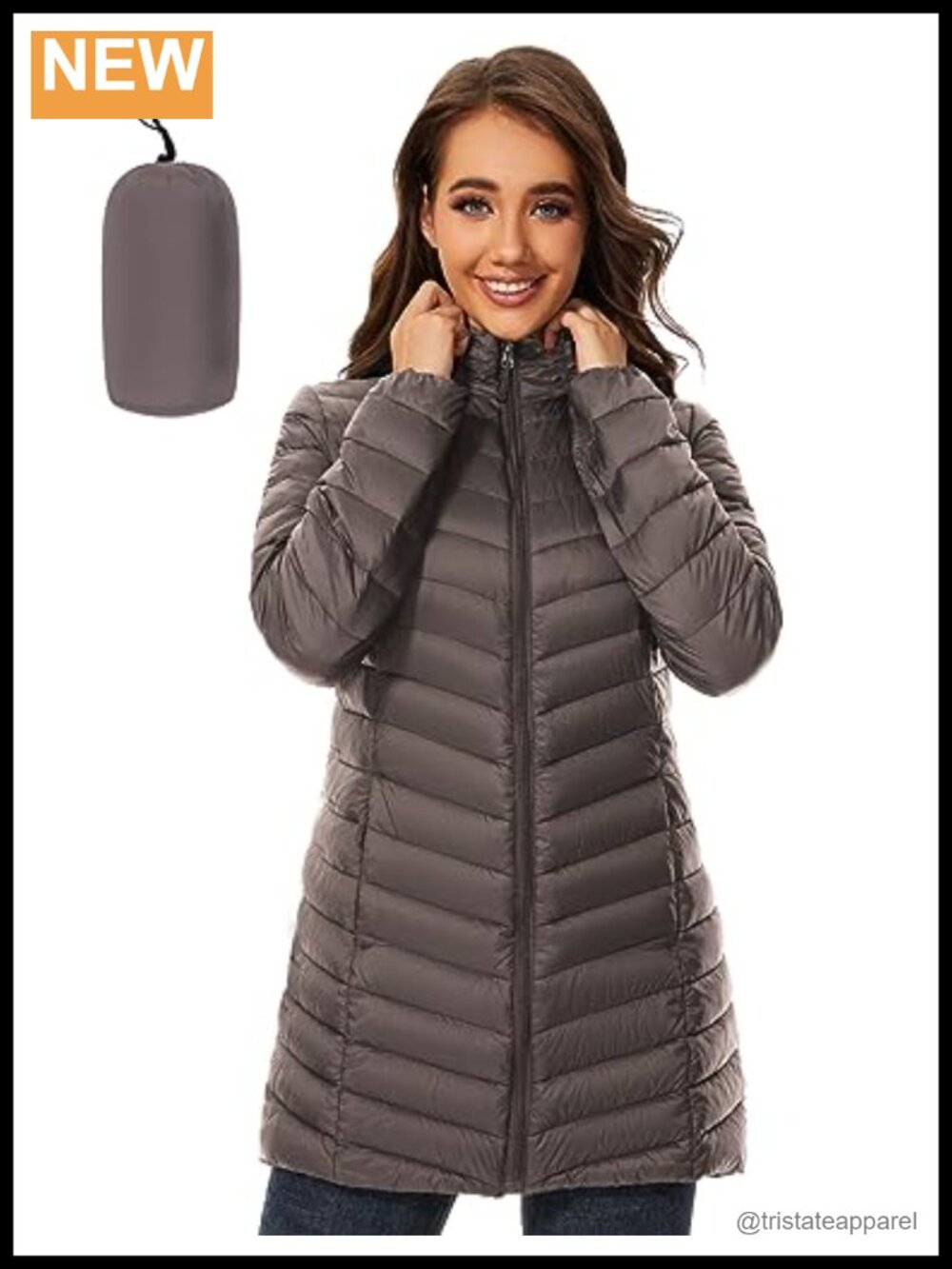 Women's Hooded Lightweight Packable Puffer Jacket Quilted Winter Coat